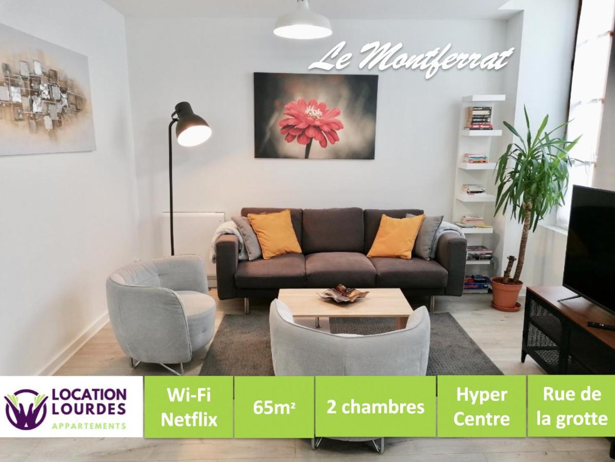 Le Montferrat - 65M2 - 2 Chambres - Rue De La Grotte - Hyper Centre Lourdes Zewnętrze zdjęcie